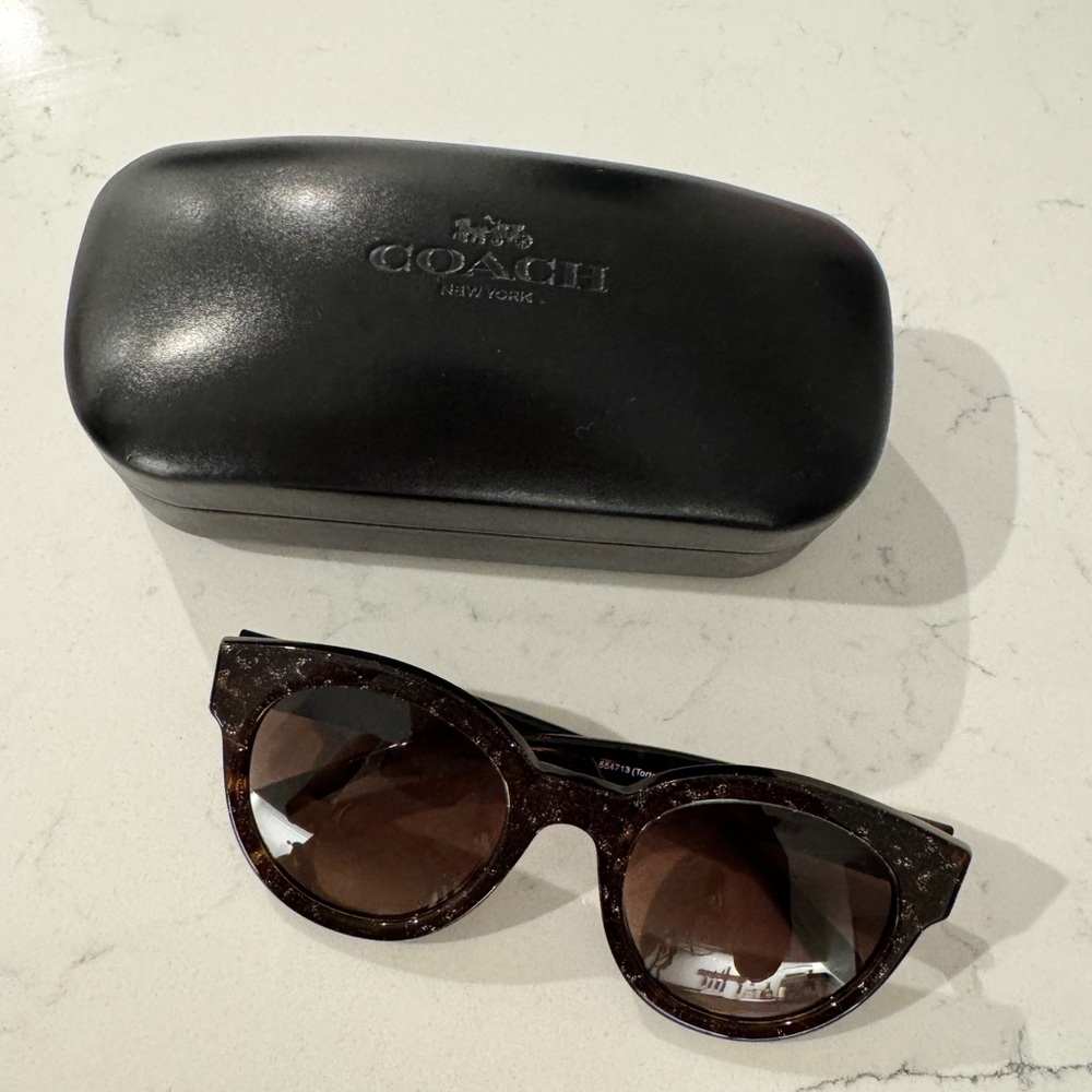 Coach Brown Sunglasses